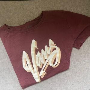 Womens vans short sleeve tee